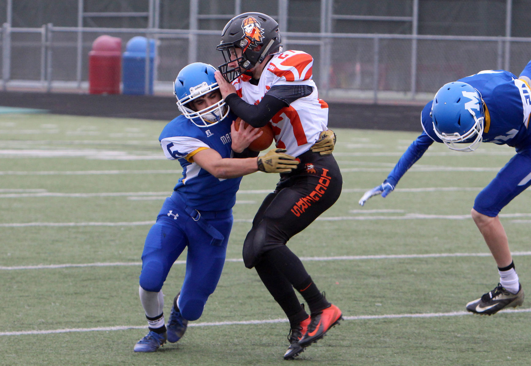 Phillips at McDonell football 9-29-18